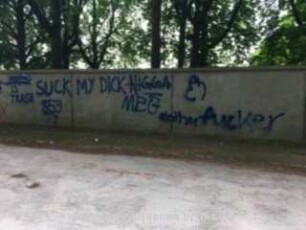 SUCK MY DICK NIGGA MEG | 859 | MotherFucKer | unleserlich IS TRASH