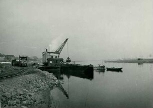 Erweiterung Oberhafen Kostheim, Deutschland, 1936