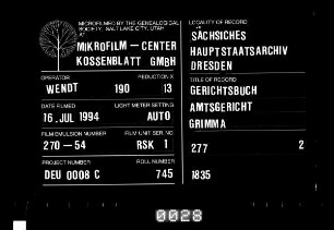 Gerichtshandelsbuch über die Naunhofer Amtswiesen