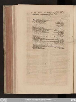Catalogus Opusculorum omnium D. Anselmi quae ad hunc usq[ue] diem haberi potuerunt.