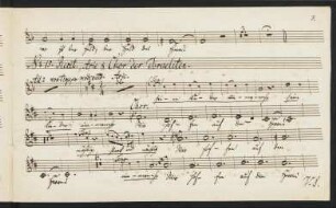 No. 15 Recit., Arie und Chor der Israeliten