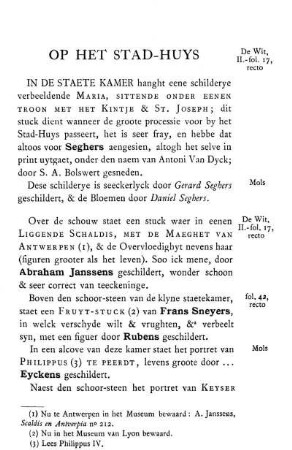 Op Het Stad-Huys