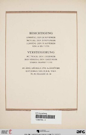Besichtigung