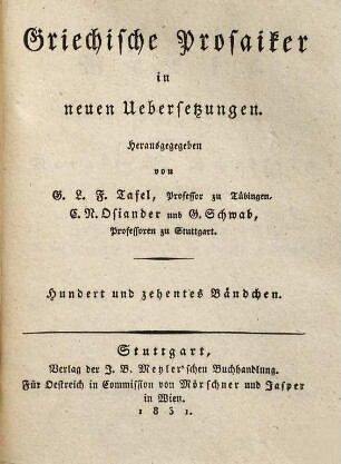 Plutarch's Werke, 28 : Moralische Schriften ; 9