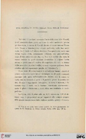 47.1919: Una statua di Numa nella casa delle Vestali