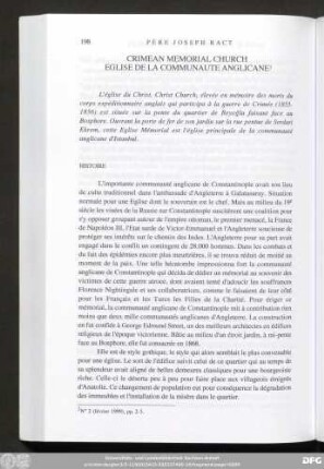 Crimean Memorial Church Eglise De La Communaute Anglicane