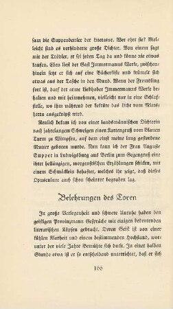 Belehrungen des Toren