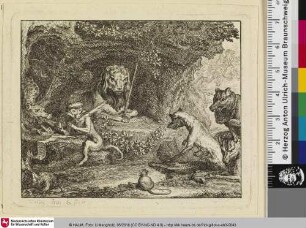 [Der Löwe, der Fuchs und die Ratte; Le Lion, le Renard et le Rat]