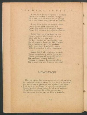 Monóstrofe