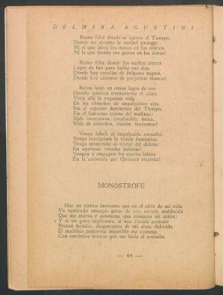 Monóstrofe