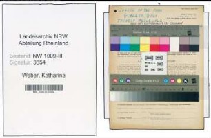 Entnazifizierung Katharina Weber , geb. 08.09.1879 (Kauffrau)
