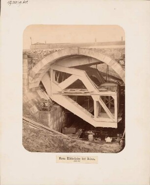 Elbbrücke, Riesa: Detailansicht