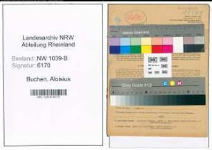 Entnazifizierung Aloisius Buchen , geb. 10.04.1904 (Spediteur)