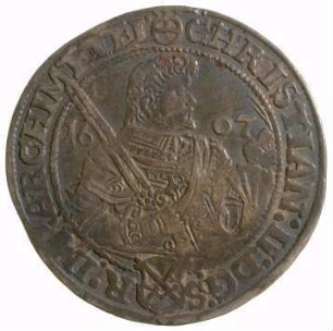 Münze, 1/2 Taler, 1607
