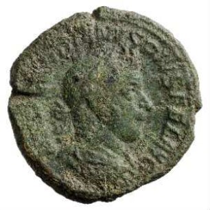 Münze, As, 244 n. Chr.