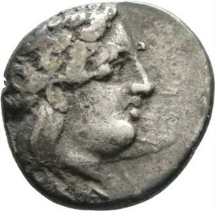 Münze, 1/2 Drachme (Hemidrachme), 4.Jhd. v. Chr.