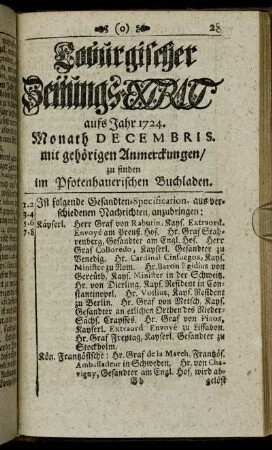 Monath Decembris.