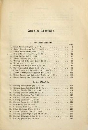 Die evangelischen Perikopen : nach der Auswahl von Thomasius