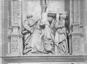 Der Stifter (Erzbischof Richard von Greiffenclau), Maria Magdalena, Petrus und Helena