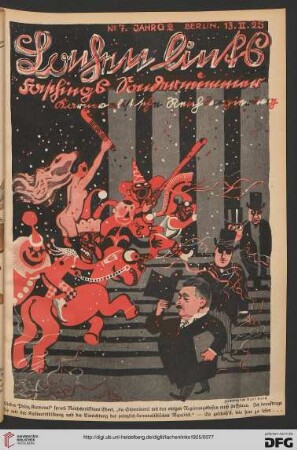 Nr. 7 („Faschings-Sondernummer“)