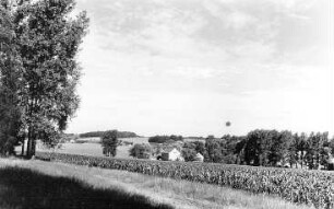 Neschwitz-Weidlitz. Blick auf die Kobanmühle