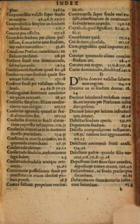 In usus feudorum epitome