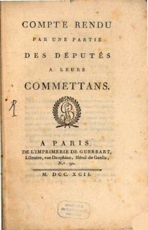 Compte rendu