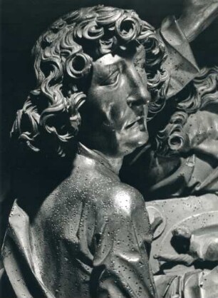 Tilman Riemenschneider, Detail aus dem letzten Abendmahl, Heiligblut-Retabel, Pfarrkiche St. Jakob, Rothenburg ob der Tauber