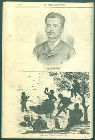 [Retrato de] Carlos Emilio Siles. : Poeta peruano †