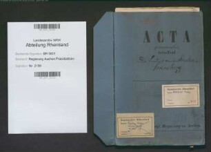 van der Straeten, Wilhelm, geb. Landrat zu Heinsberg.