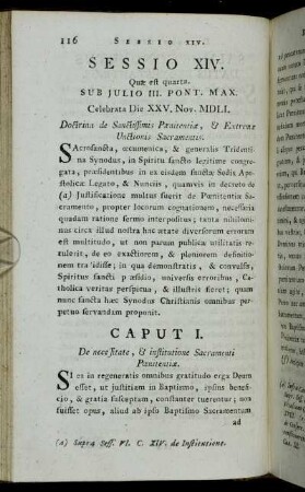 Sessio XIV.