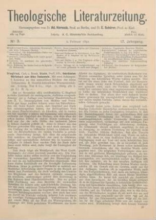 57-63 [Rezension] Siegfried, Carl, Hebräisches Wörterbuch zum Alten Testament
