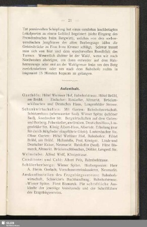 Aufenthalt