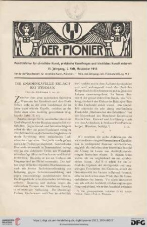 2. Heft, November 1913