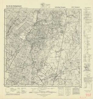 2379 Garnsee, Topographische Karte 1:25000 (4cm - Karte)