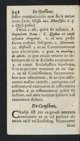 De Censibus