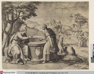 [Jésus Christ et la Samaritaine; Jesus und die Samariterin]