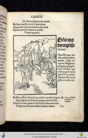 LXXI. De status spiritualis abusu - LXXV. De militibus et scribis.