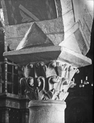 Gernrode, ehem. Stiftskirche St. Cyriakus, Knospenkapitell