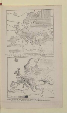 EUROPE: MEAN ANNUAL ISOTHERMS