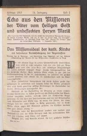 Februar 1913. Heft 2