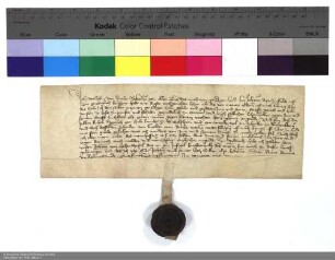 Revers Wilhelms von Trohe bezüglich der Belehnung mit einer Hube Land in Reichelsheim und weiteren im Einzelnen aufgeführten Lehen durch Johann [I. von Henneberg], Abt von Fulda