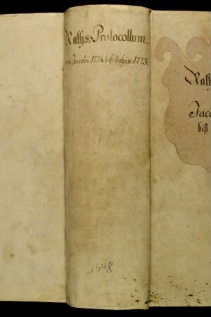 Ratsprotokolle, 1774 Juli 25. - 1775 Juli 22.