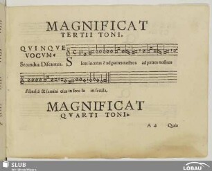 Magnificat tertii toni