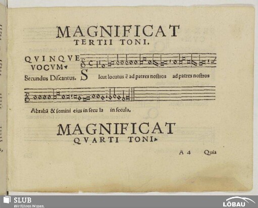 Magnificat tertii toni