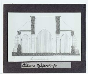 Culmsee / Chełmża, Dom : Querschnitt