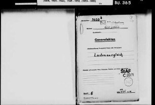 Lastenausgleich allgemein, Teil 6