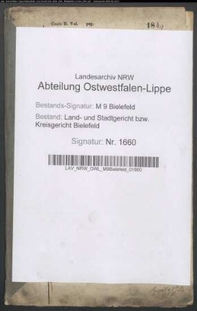 Sonstige: Hoffmeister, Heinrich Wilhelm: