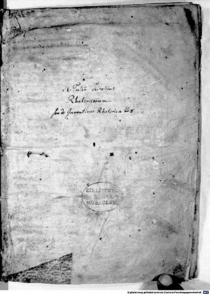 Cicero. Marius Victorinus. Boethius - BSB Clm 6405
