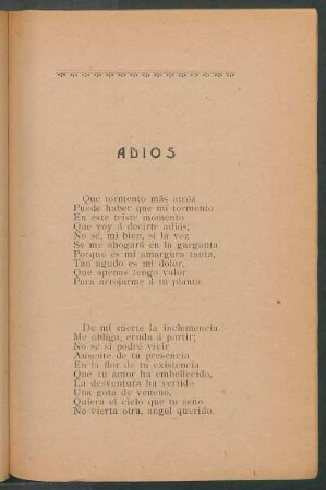 Adiós